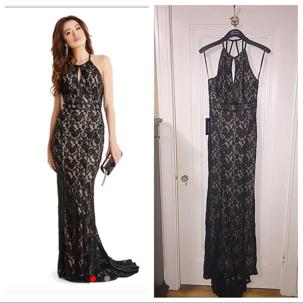 Kess Lace Mermaid Maxi Dress/Gown